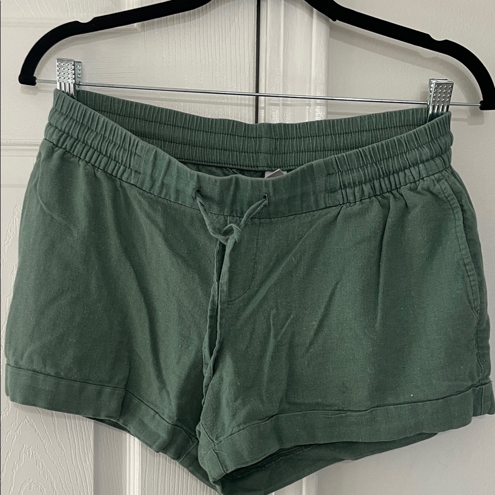 Green Women's Shorts 3” inseam